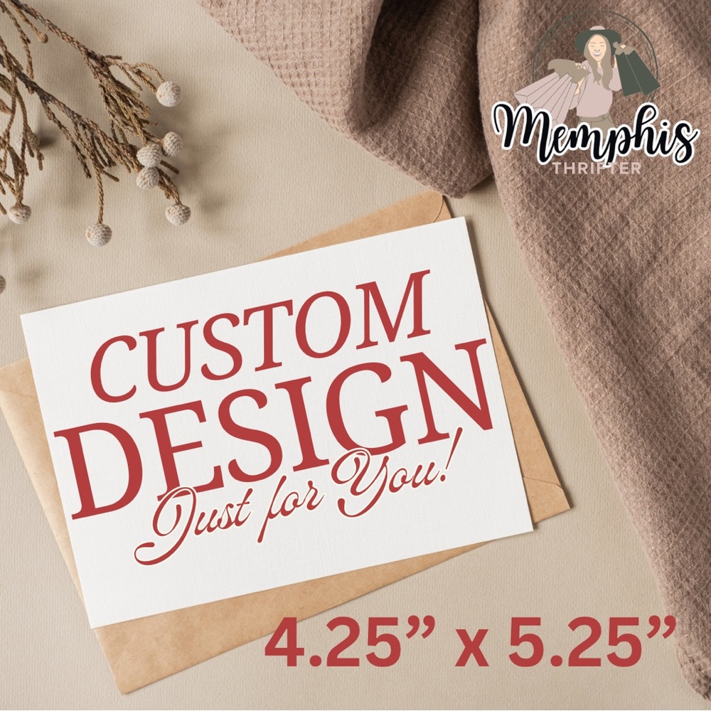 Thank You Cards Custom Brand Personalized Post Card